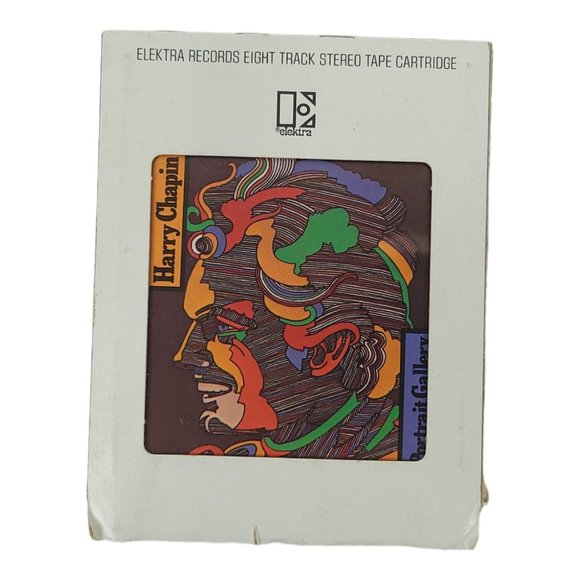 Harry Chapin Portrait Gallery 8 Track Stereo Tape Cartridge Elektra Records 1975 - Picture 7 of 13